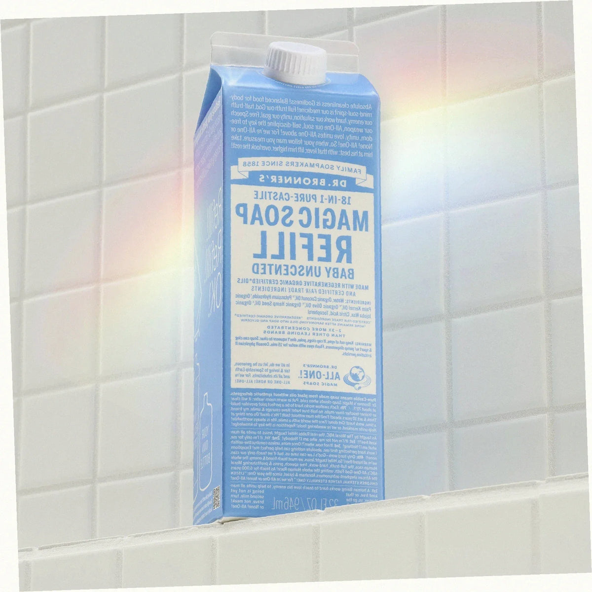 Unscented Pure-Castile Soap Refill Pouch Eco Refill