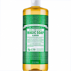 Almond Pure-Castile Liquid Soap for Body & Hands