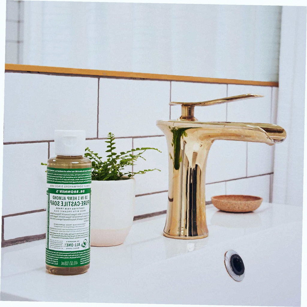 Almond Pure-Castile Liquid Soap for Body & Hands