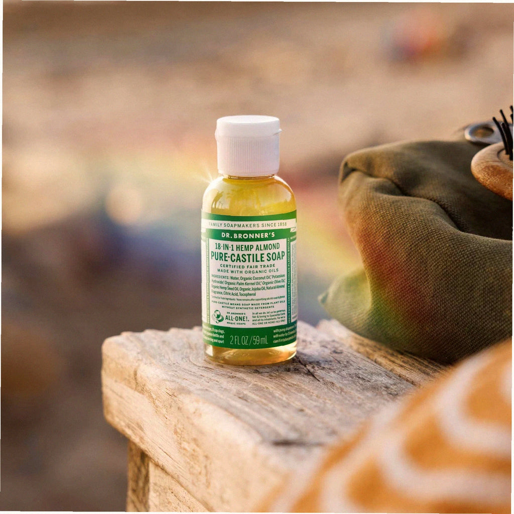 Almond Pure-Castile Liquid Soap for Body & Hands