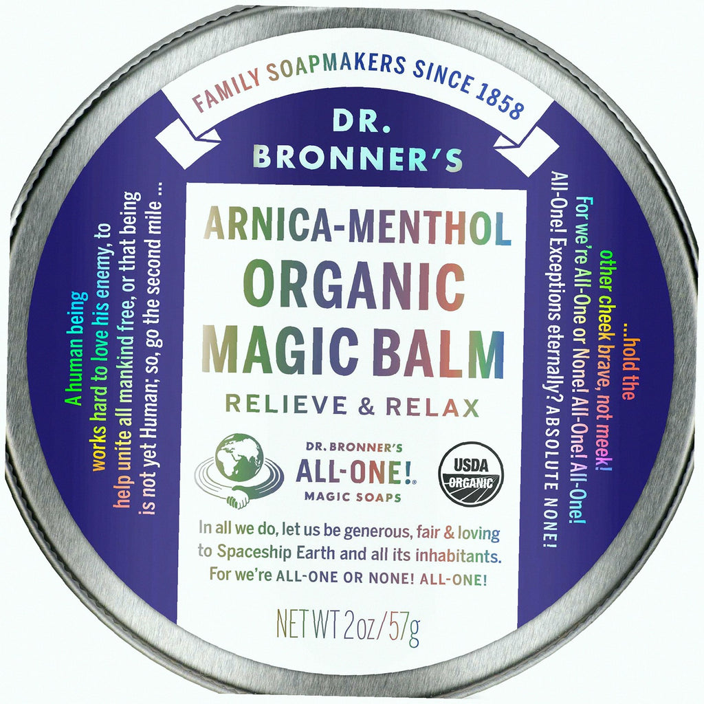 Arnica-Menthol Organic Magic Balm Skin Soothing Salve