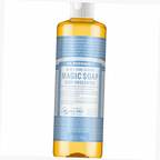 Unscented Pure-Castile Liquid Soap for Body & Hands