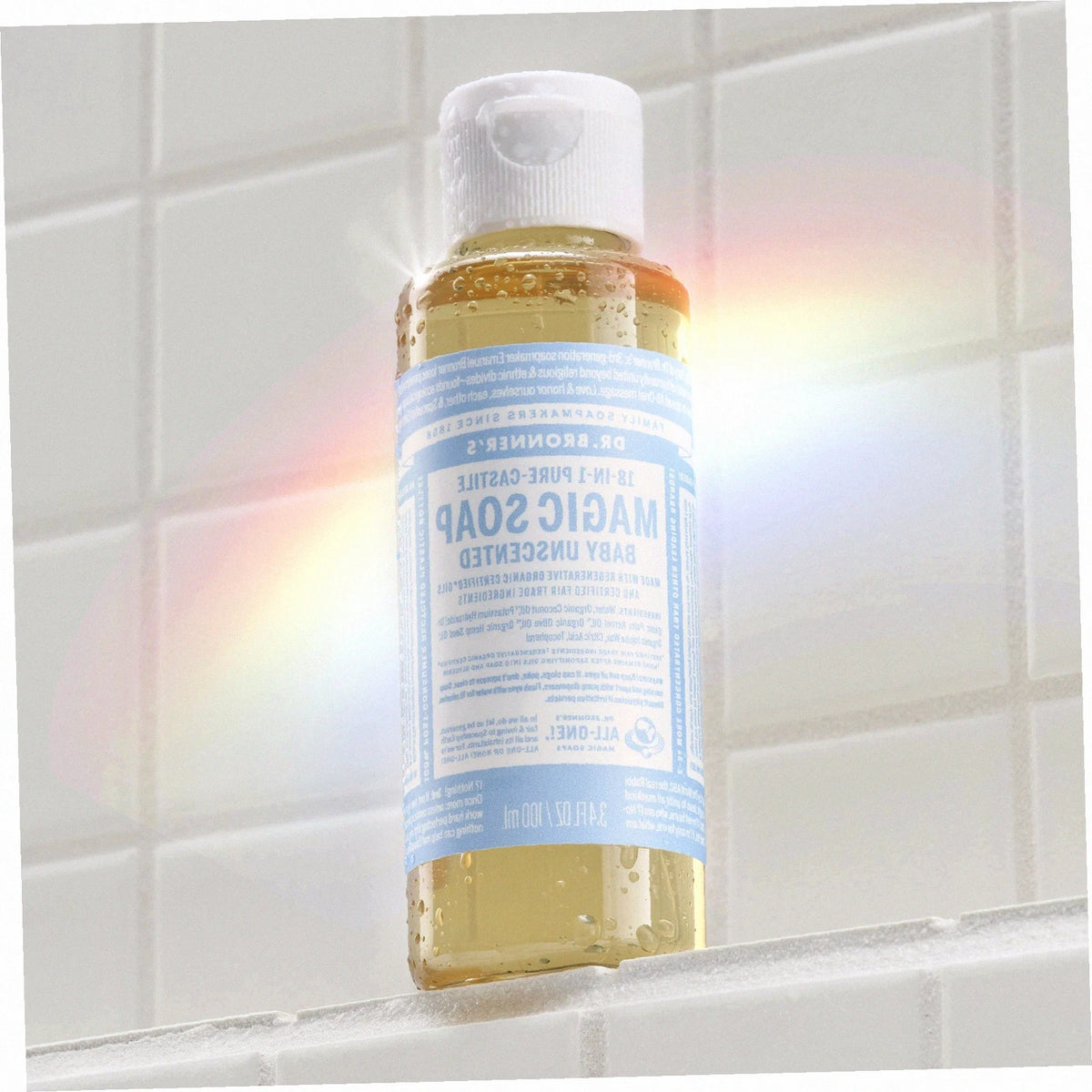 Unscented Pure-Castile Liquid Soap for Body & Hands