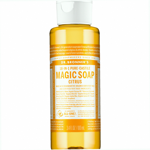 Citrus Pure-Castile Liquid Soap for Body & Hands