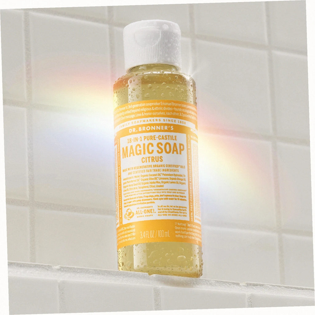 Citrus Pure-Castile Liquid Soap for Body & Hands