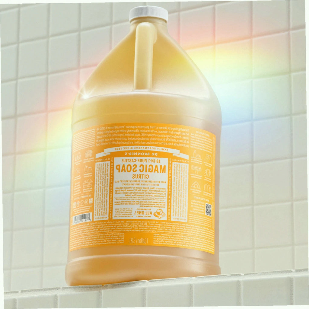 Citrus Pure-Castile Liquid Soap for Body & Hands