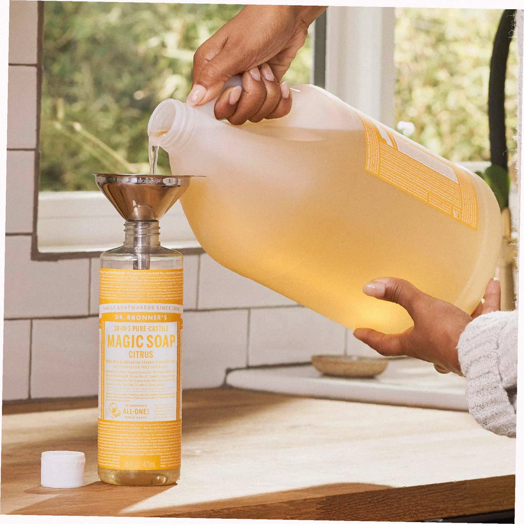Citrus Pure-Castile Liquid Soap for Body & Hands