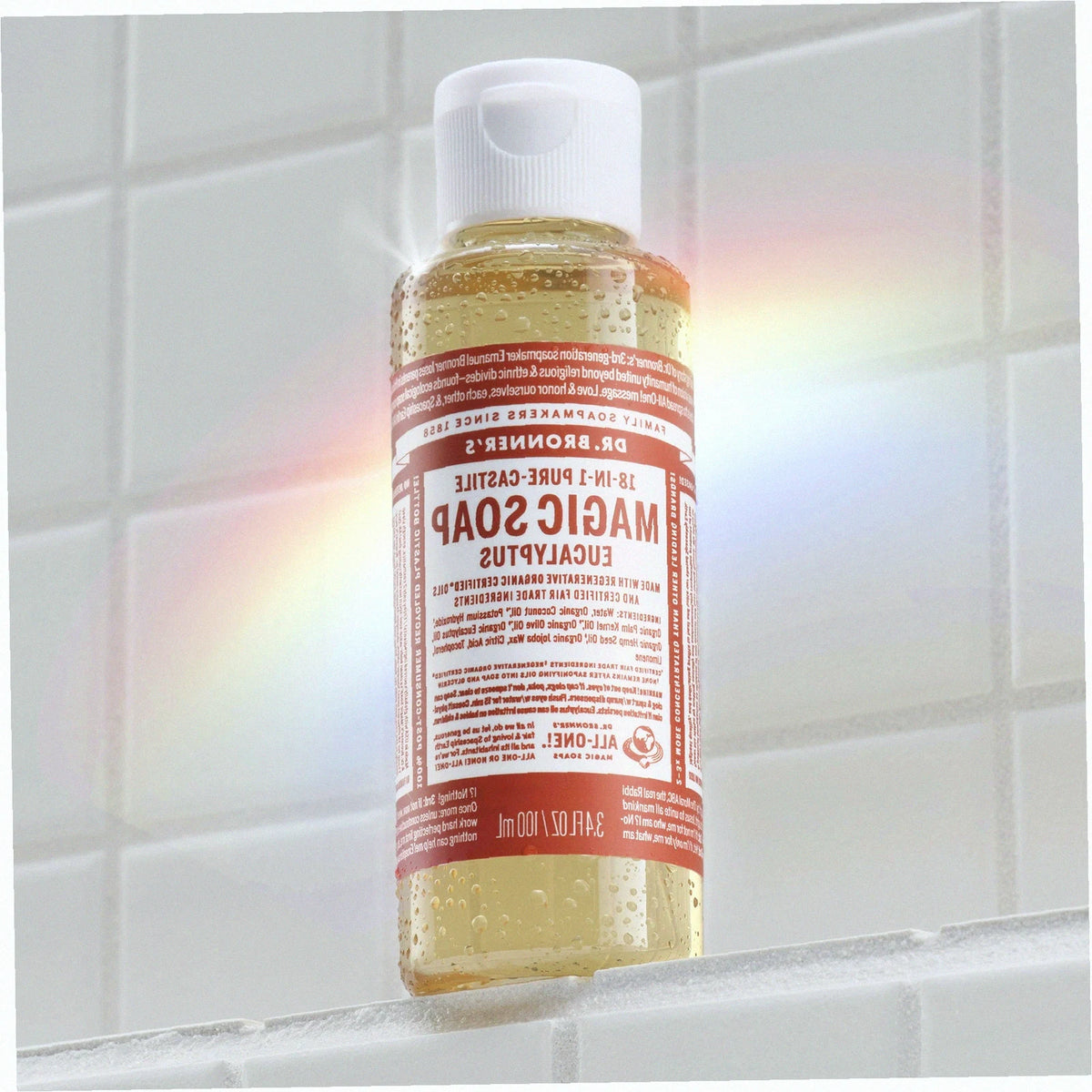 Eucalyptus Pure-Castile Liquid Soap for Body & Hands