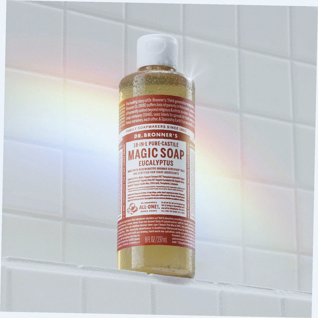 Eucalyptus Pure-Castile Liquid Soap for Body & Hands
