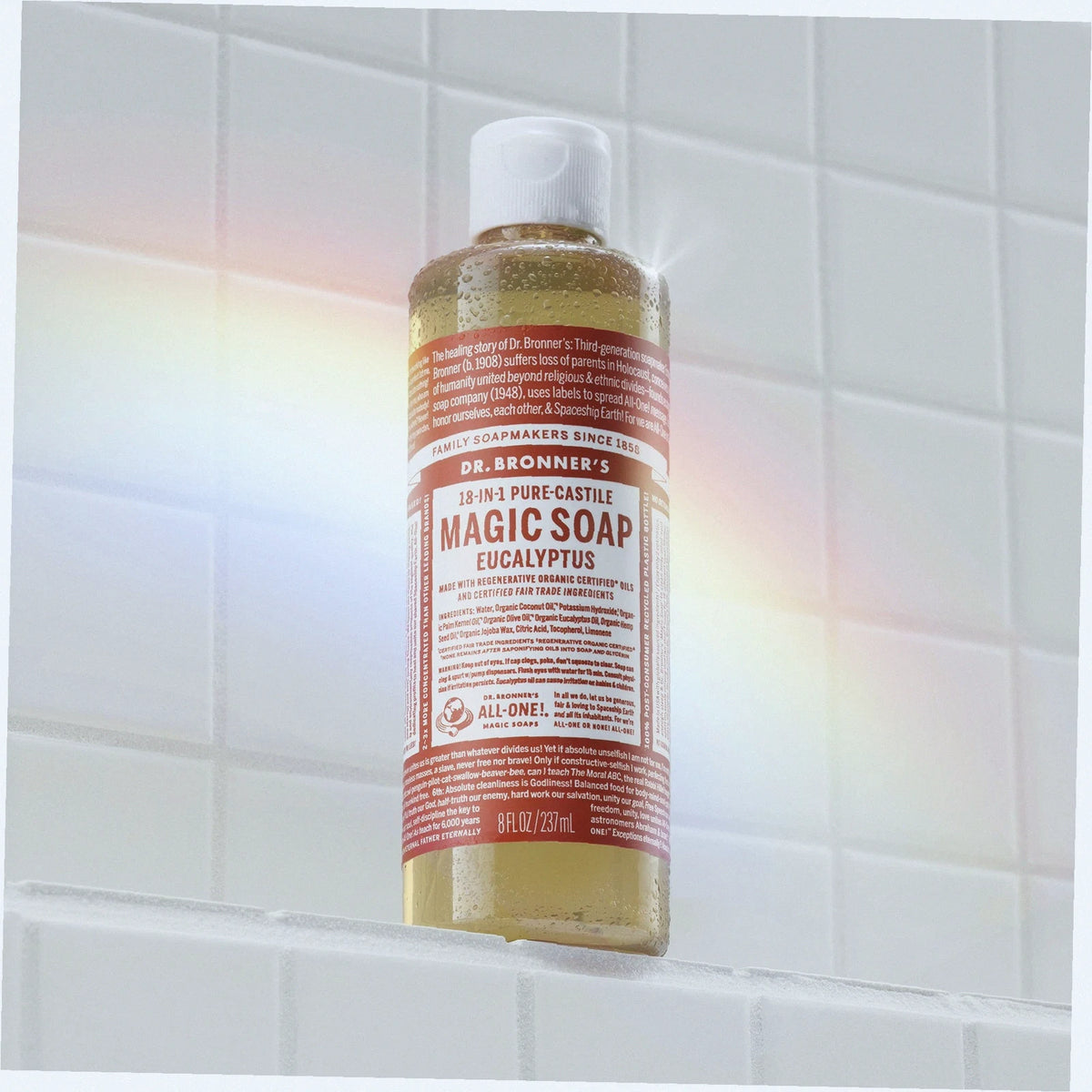 Eucalyptus Pure-Castile Liquid Soap for Body & Hands
