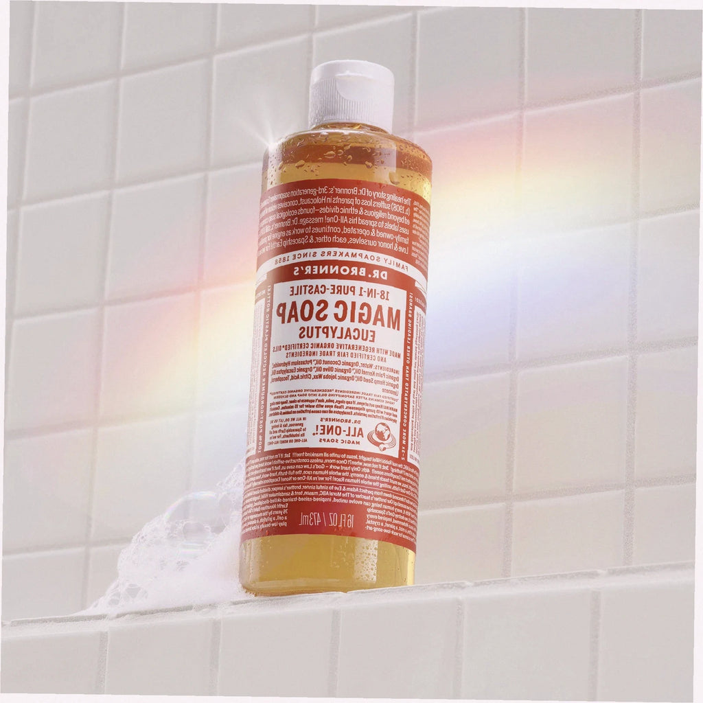 Eucalyptus Pure-Castile Liquid Soap for Body & Hands