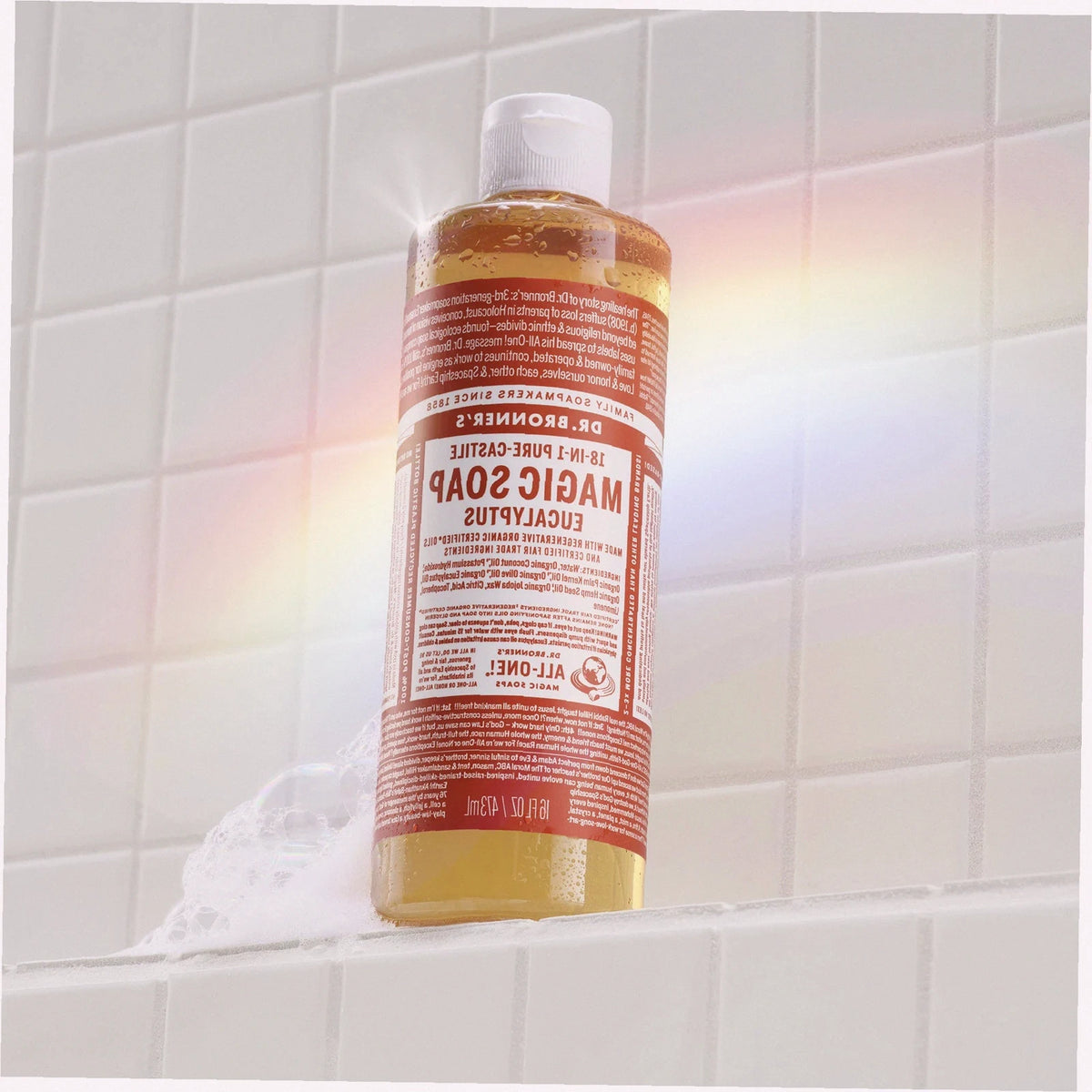 Eucalyptus Pure-Castile Liquid Soap for Body & Hands