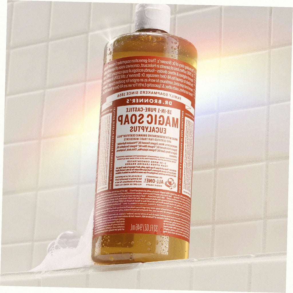 Eucalyptus Pure-Castile Liquid Soap for Body & Hands