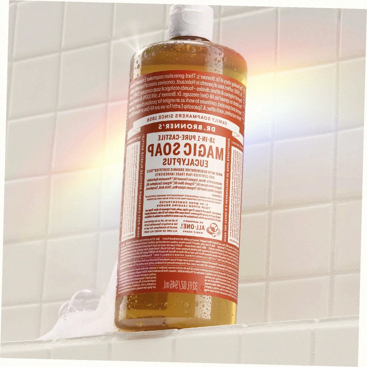 Eucalyptus Pure-Castile Liquid Soap for Body & Hands