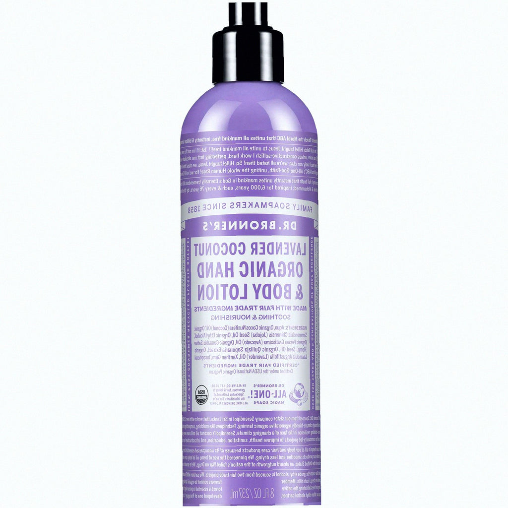 Lavender Coconut Organic Body Lotion Moisturizing Cream