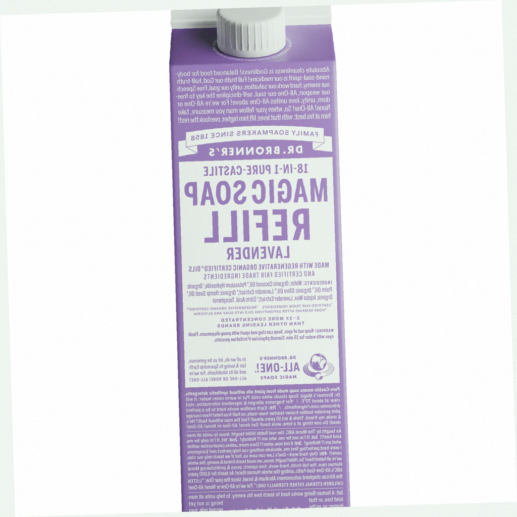 Lavender Pure-Castile Soap Refill Pouch Eco Refill