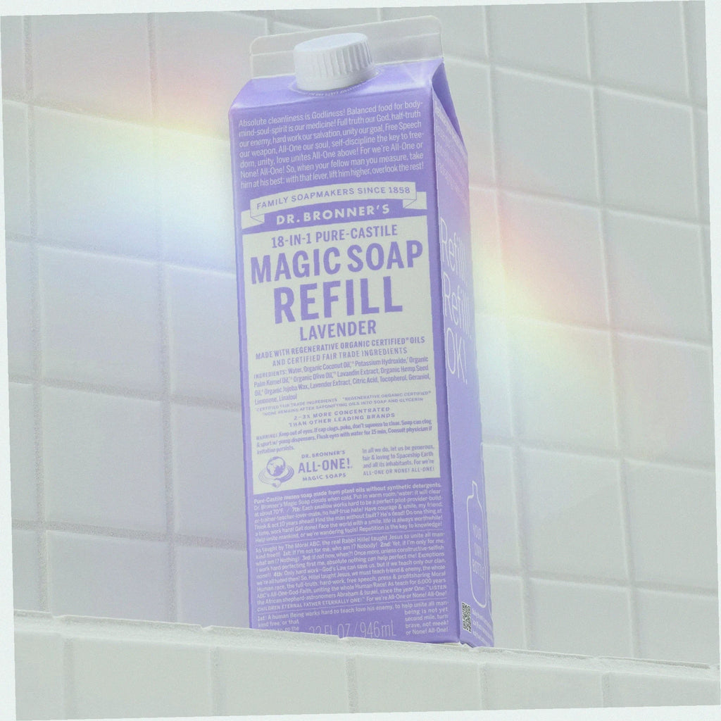 Lavender Pure-Castile Soap Refill Pouch Eco Refill