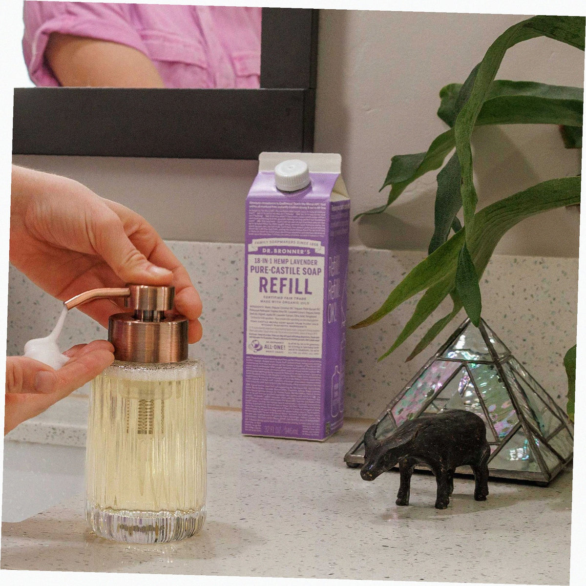 Lavender Pure-Castile Soap Refill Pouch Eco Refill