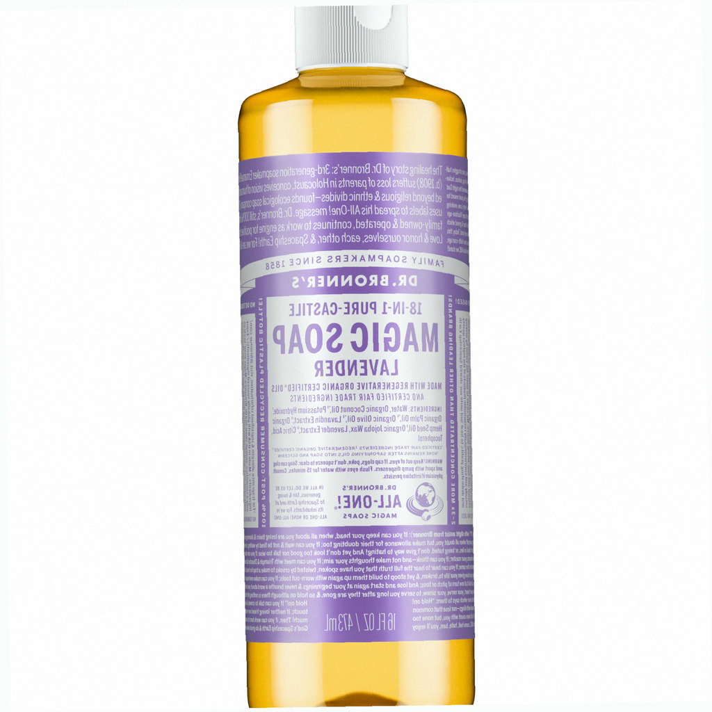 Lavender Pure-Castile Liquid Soap for Body & Hands