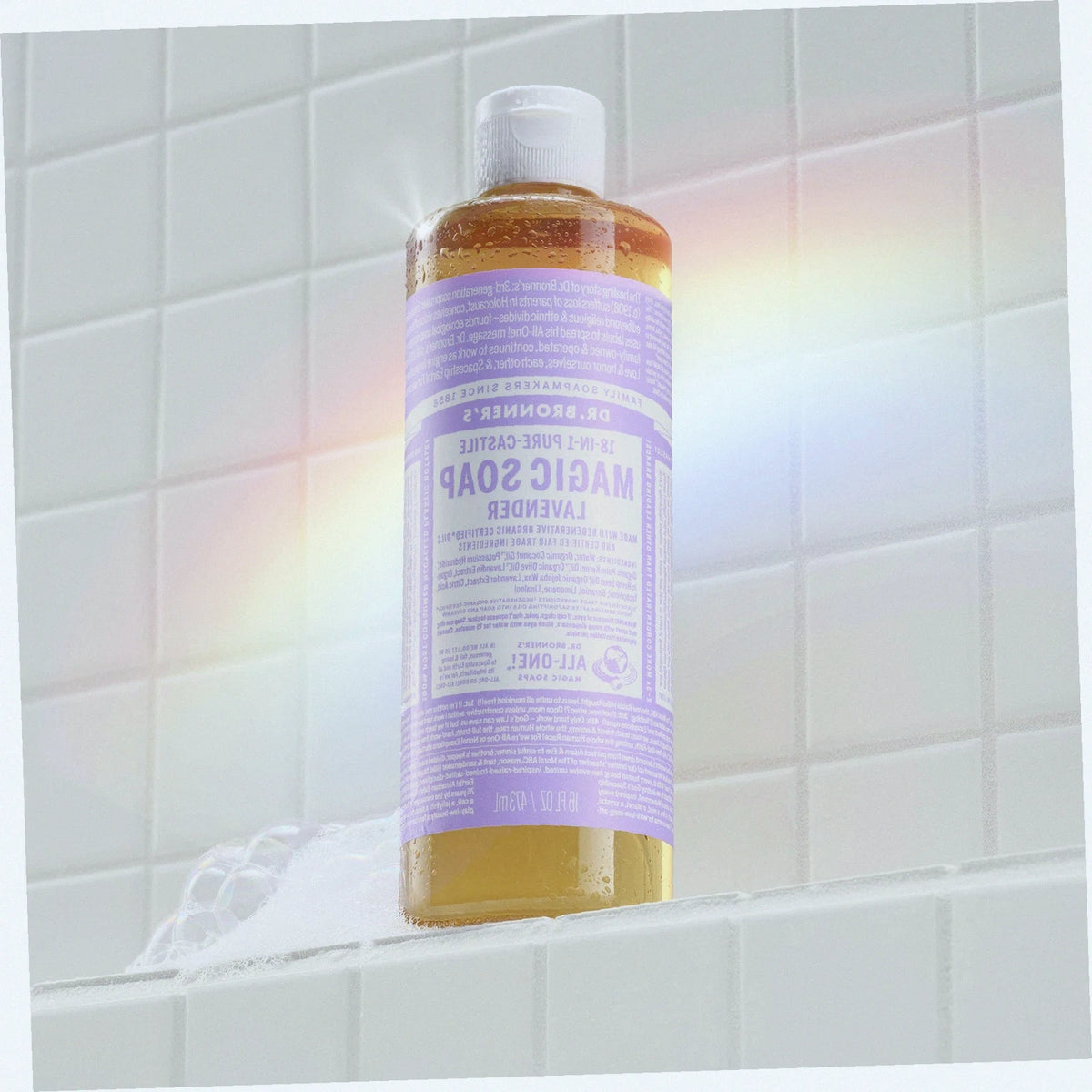 Lavender Pure-Castile Liquid Soap for Body & Hands