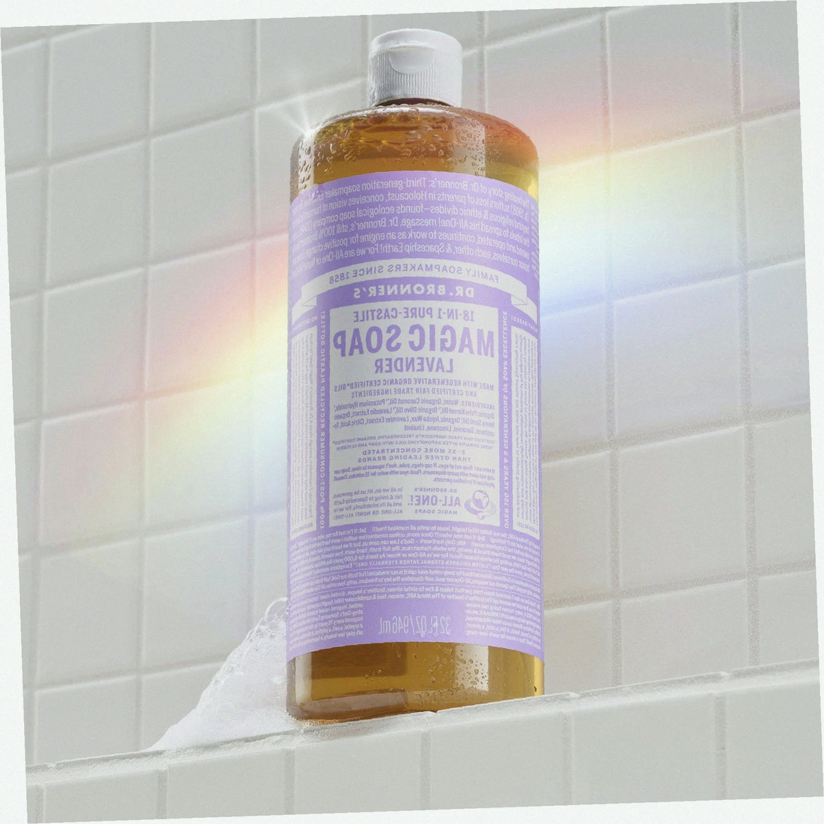 Lavender Pure-Castile Liquid Soap for Body & Hands