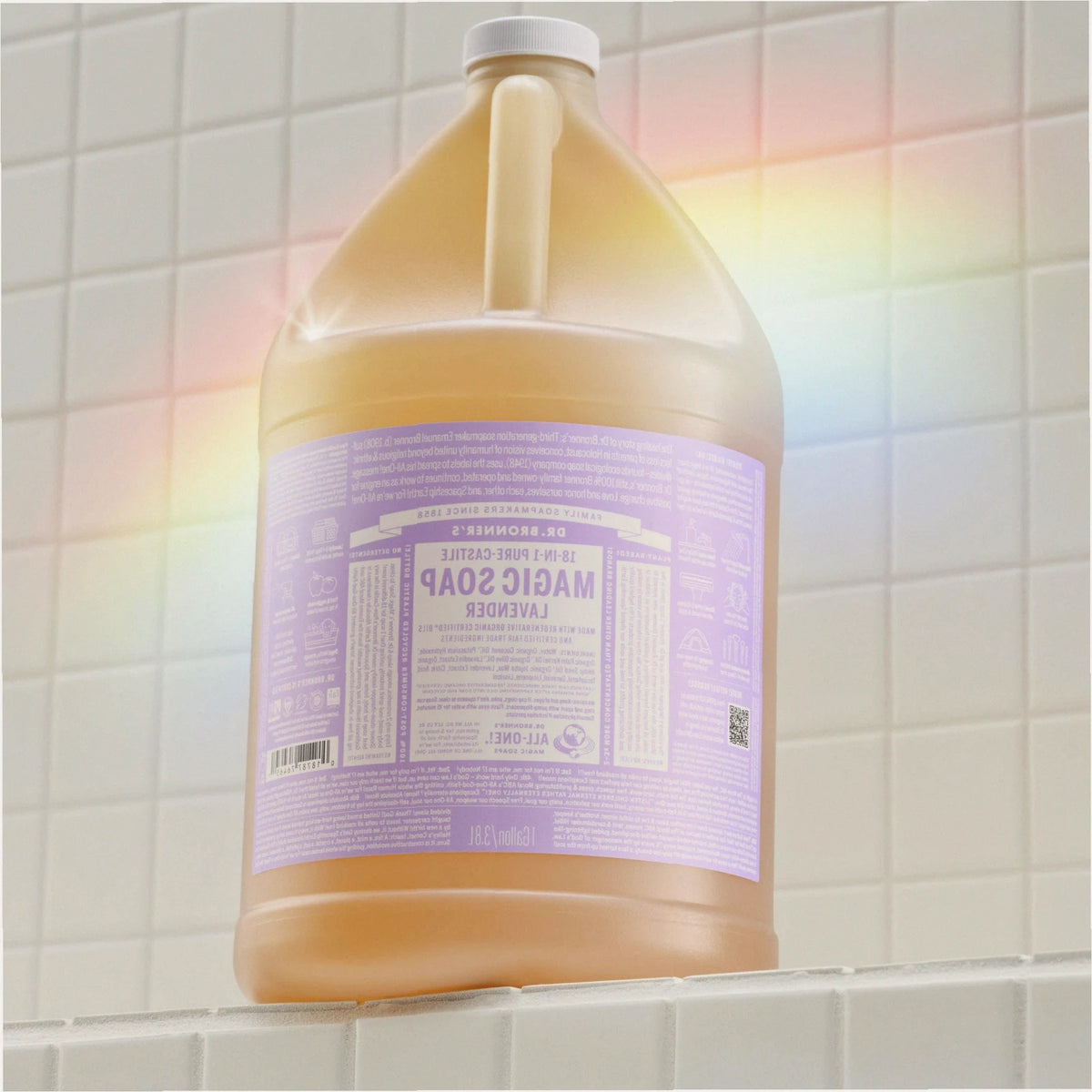 Lavender Pure-Castile Liquid Soap for Body & Hands