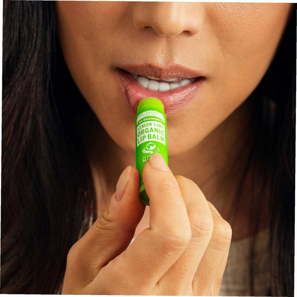 Lemon Lime Organic Lip Balm Natural Moisturizing Care