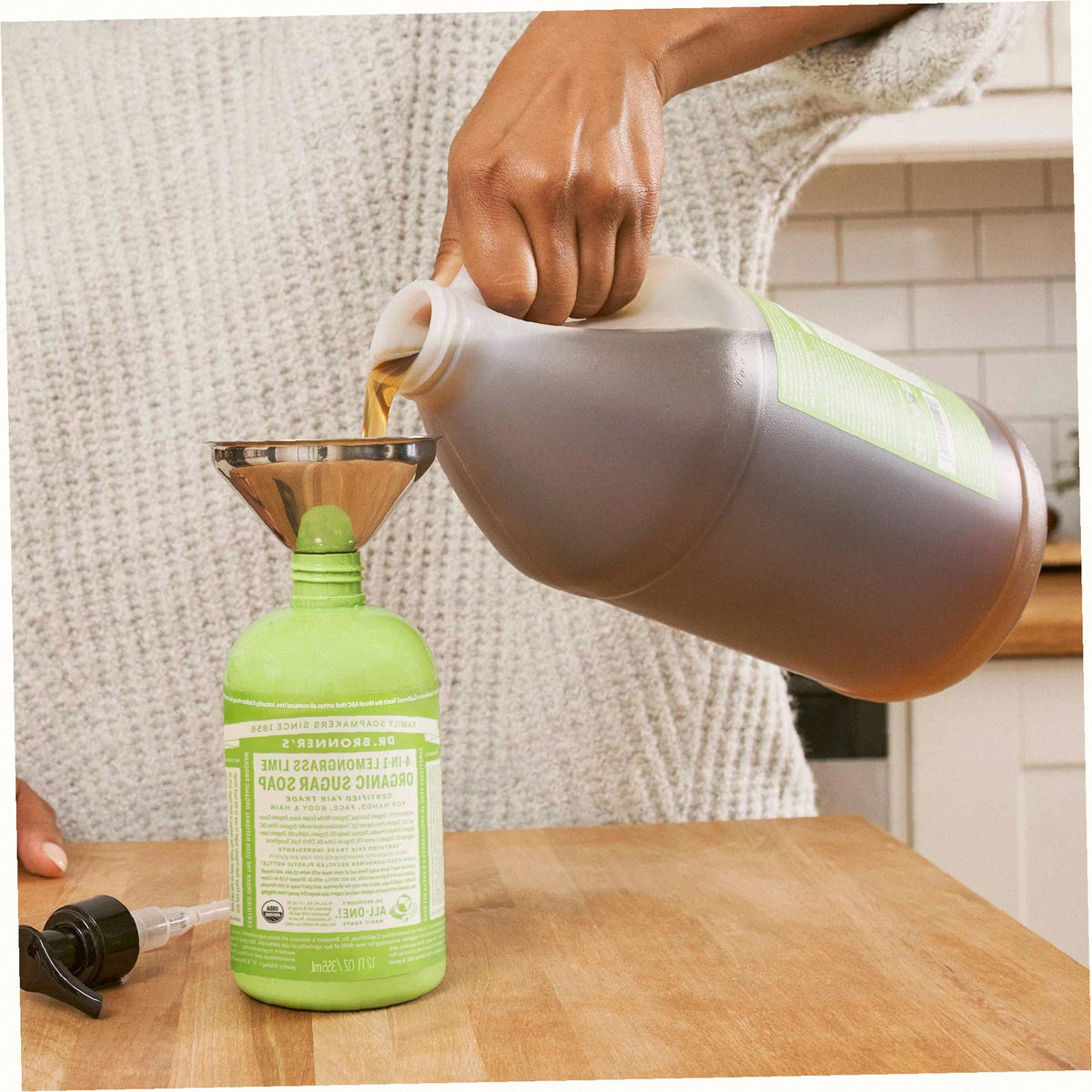 Lemongrass Organic Sugar Soap Creamy Body Wash