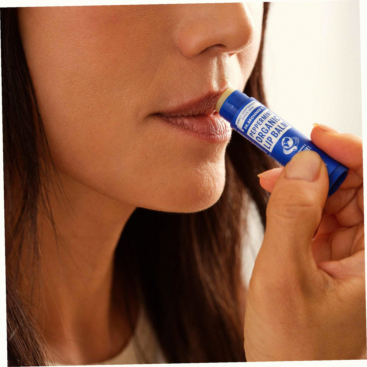 Peppermint Organic Lip Balm Natural Moisturizing Care