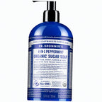 Peppermint Organic Sugar Soap Creamy Body Wash