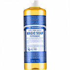 Peppermint Pure-Castile Liquid Soap for Body & Hands