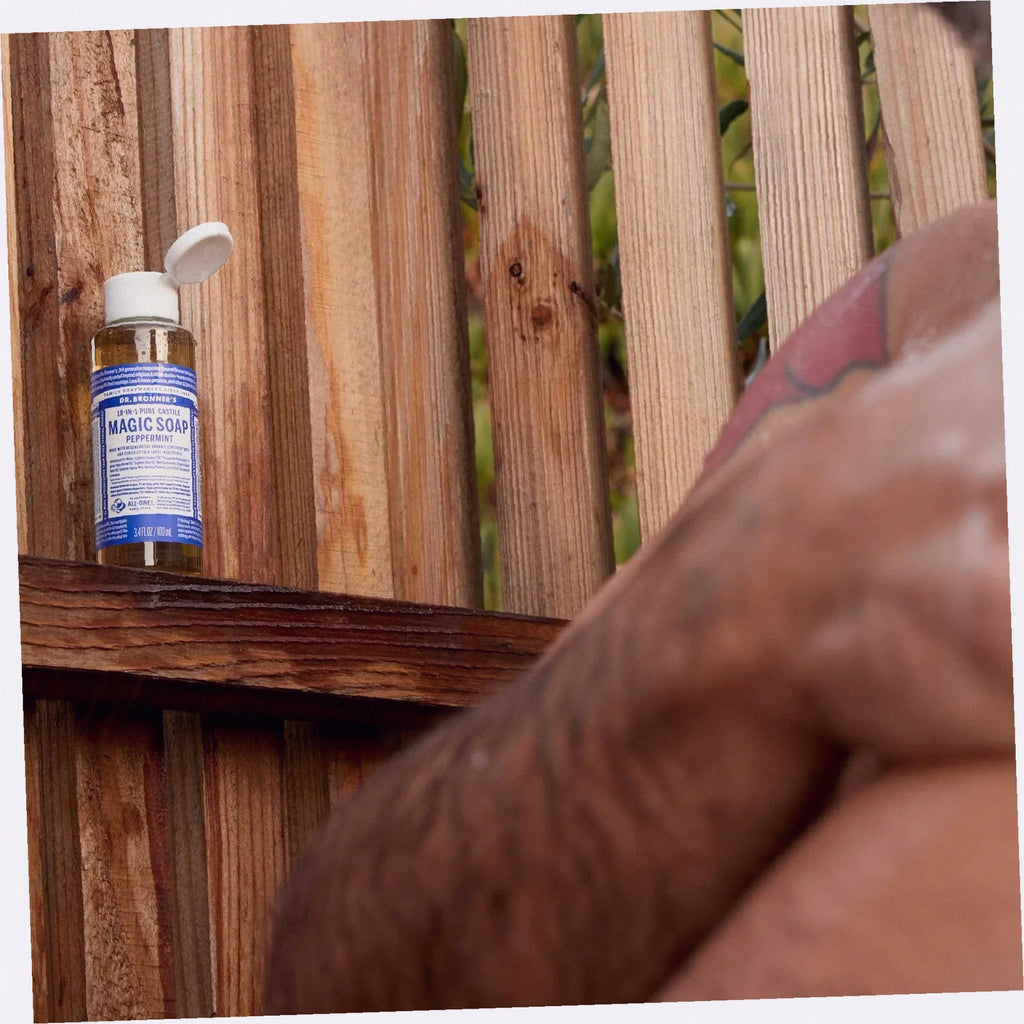 Peppermint Pure-Castile Liquid Soap for Body & Hands
