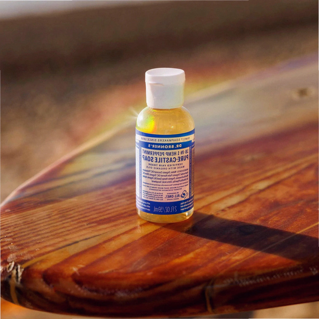 Peppermint Pure-Castile Liquid Soap for Body & Hands