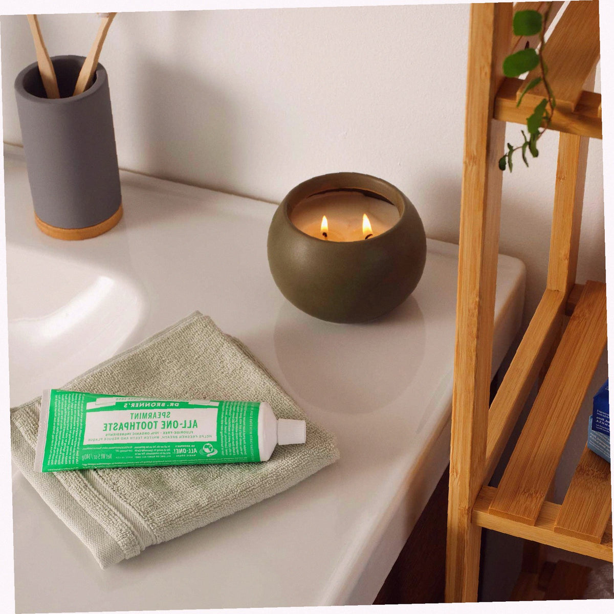 Spearmint All-One Toothpaste Natural Fluoride Free