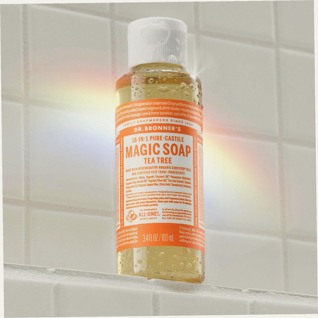 Tea Tree Pure-Castile Liquid Soap for Body & Hands