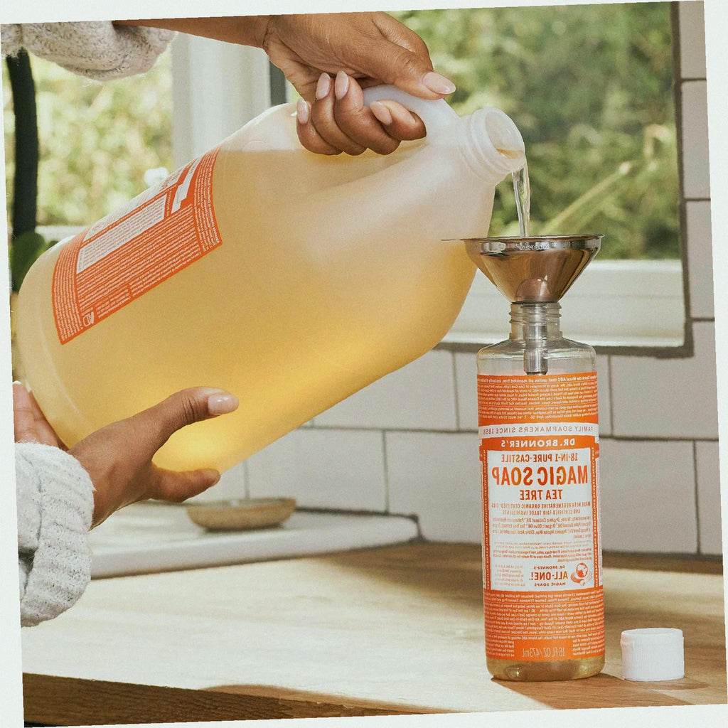 Tea Tree Pure-Castile Liquid Soap for Body & Hands