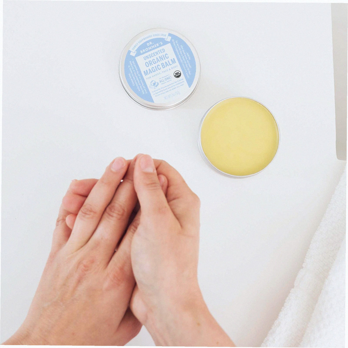 Unscented Organic Magic Balm Skin Soothing Salve